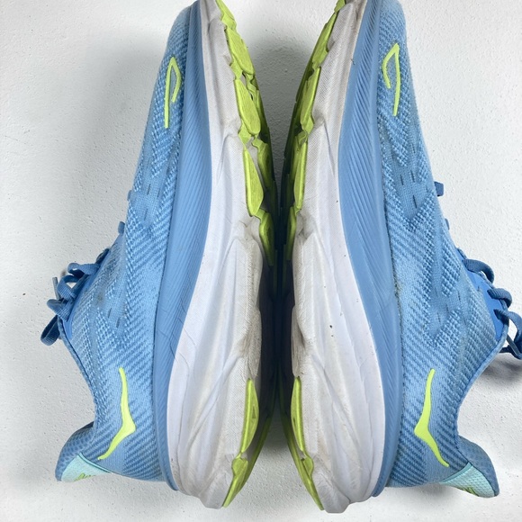 Hoka One Clitfon 9 Women’s Shoes Blue Sneakers 1127896 Running Walking Gym - Picture 7 of 12